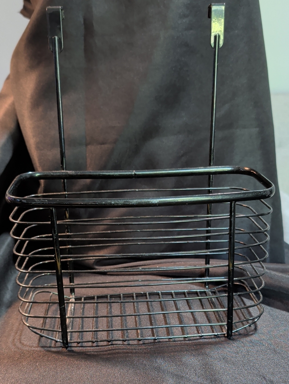 Over-the-Door Metal Caddy Basket